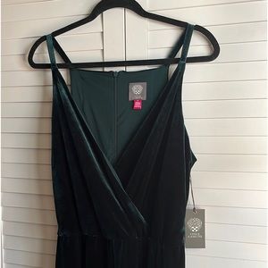 Green Velour jumpsuit